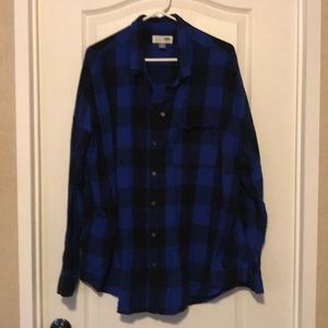 Old Navy Flannel Button Down Shirt
